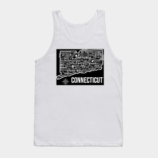 Connecticut Map Tank Top